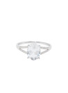 Bague "Miri" Or, Diamants et Topaze