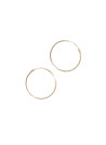 Boucles d'oreilles "Créoles twistées 20 mm" Or