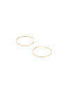 Boucles d'oreilles "Créoles twistées 20 mm" Or
