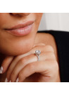 Bague "Tourbillon" Or blanc