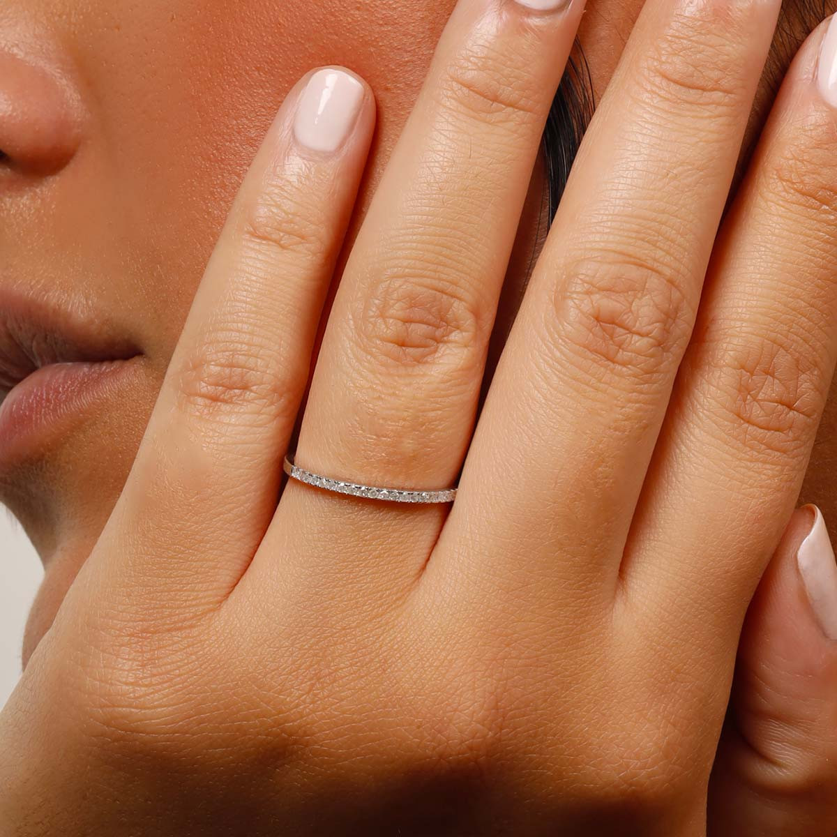 Bague Emma Or blanc et Diamant