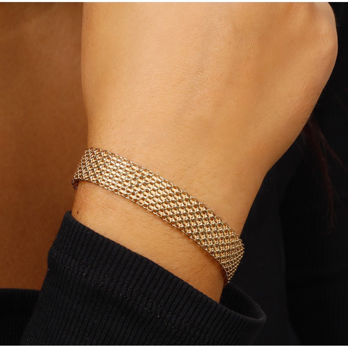 Bracelet "Jeanne" Or Jaune Bracelet "Valse" Or jaune