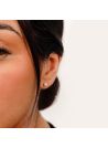 Boucles d'oreilles Or Blancet Perle