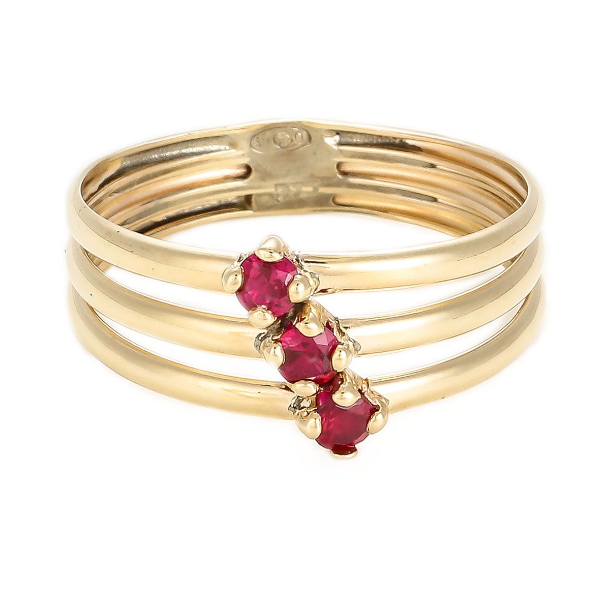 Bague " Abbie Passion " Or Jaune et Zirconium Bague " Abbie Passion " Or Jaune et Zirconium