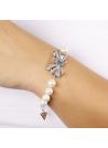 Bracelet Guess "A-bow you" Acier argenté - JUBB01326JWRHS