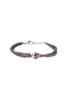 Bracelet Homme ajustable pierres "DARK MOOD"