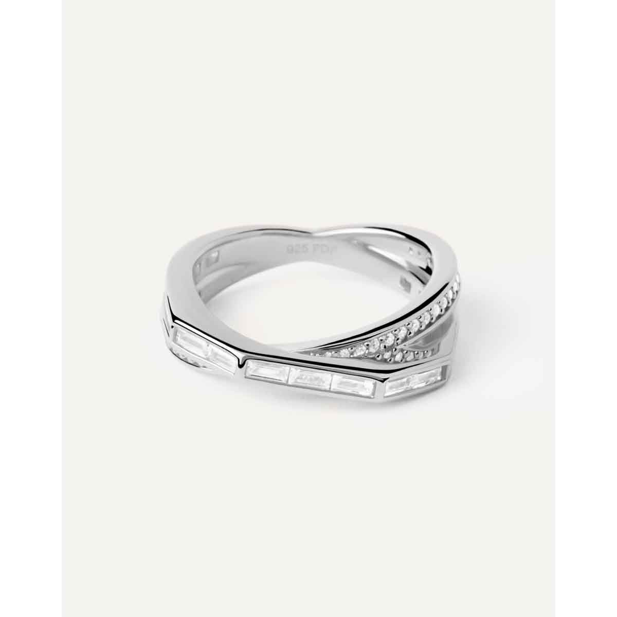 PDPAOLA Bague en argent - Olivia - AN02-A10