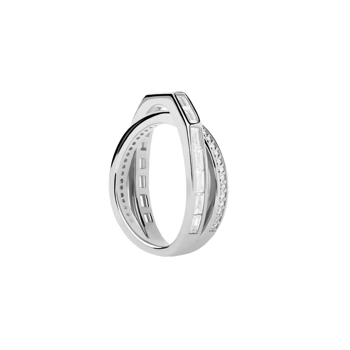 PDPAOLA Bague en argent - Olivia - AN02-A10