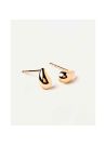 PDPAOLA Boucles d'oreilles en argent plaqué or - Drop - AR01-800