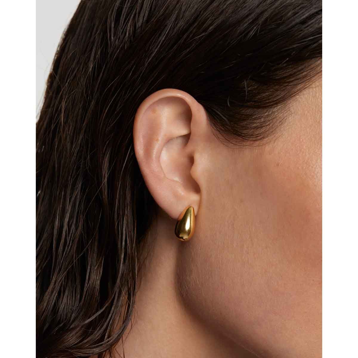 PDPAOLA Boucles d'oreilles en argent plaqué or - Sugar - AR01-882