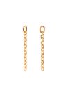 PDPAOLA Boucles d'oreilles en argent plaqué or - Vesta - AR01-921