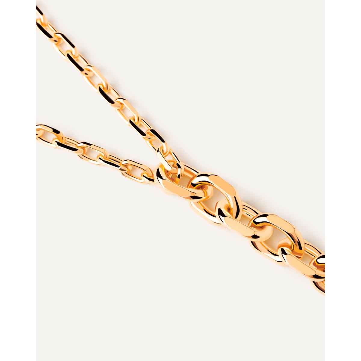 PDPAOLA Bracelet chaîne en argent plaqué or - Vesta - PU01-633 PDPAOLA Bracelet chaîne en argent plaqué or - Vesta - PU01-633