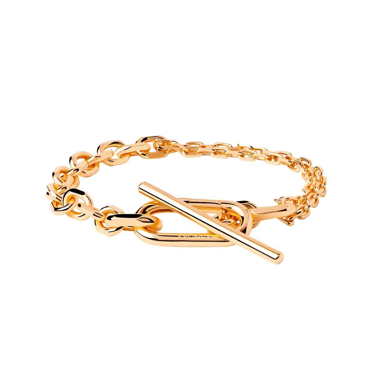 PDPAOLA Bracelet chaîne en argent plaqué or - Vesta - PU01-633 PDPAOLA Bracelet chaîne en argent plaqué or - Vesta - PU01-633