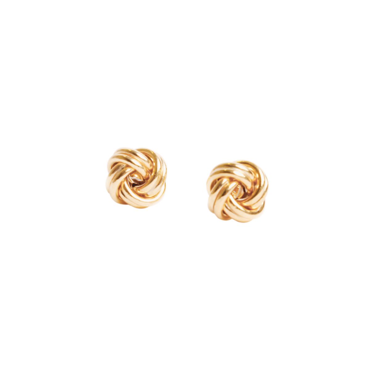 Boucles d'Oreilles "Noeud"Or jaune Boucles d'oreilles "Resplendissant" Or jaune