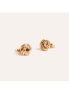 Boucles d'Oreilles "Noeud"Or jaune