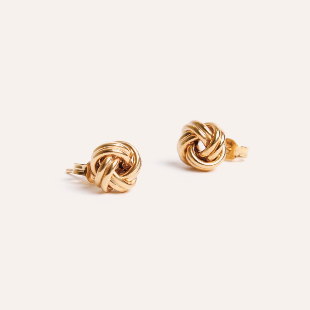Boucles d'Oreilles "Noeud"Or jaune Boucles d'oreilles "Resplendissant" Or jaune