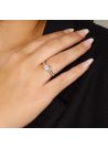 Bague "Brillant" Or Jaune