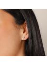 Boucles d'oreilles Or Jaune et Diamant