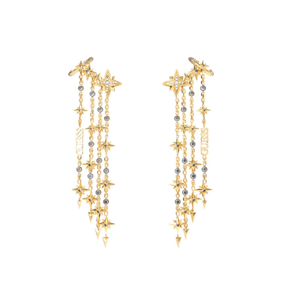 Boucles d'oreilles Guess "Guess in the sky" Acier doré - JUBE03323JWYG Boucles d'oreilles Guess "Guess in the sky" Acier doré - JUBE03323JWYG