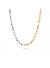 Collier Rosefield "Duotone Chain Necklace Gold" Acier doré- JNDCG-J707