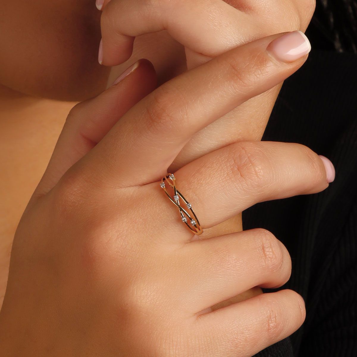 Bague "Jolie Constellation" Or et Diamants Bague "Capiteuse" Or jaune et Diamant
