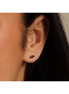 Boucles d'oreilles Or jauneet pierres