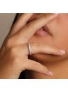 Bague Alliance "Sagesse" Or blanc