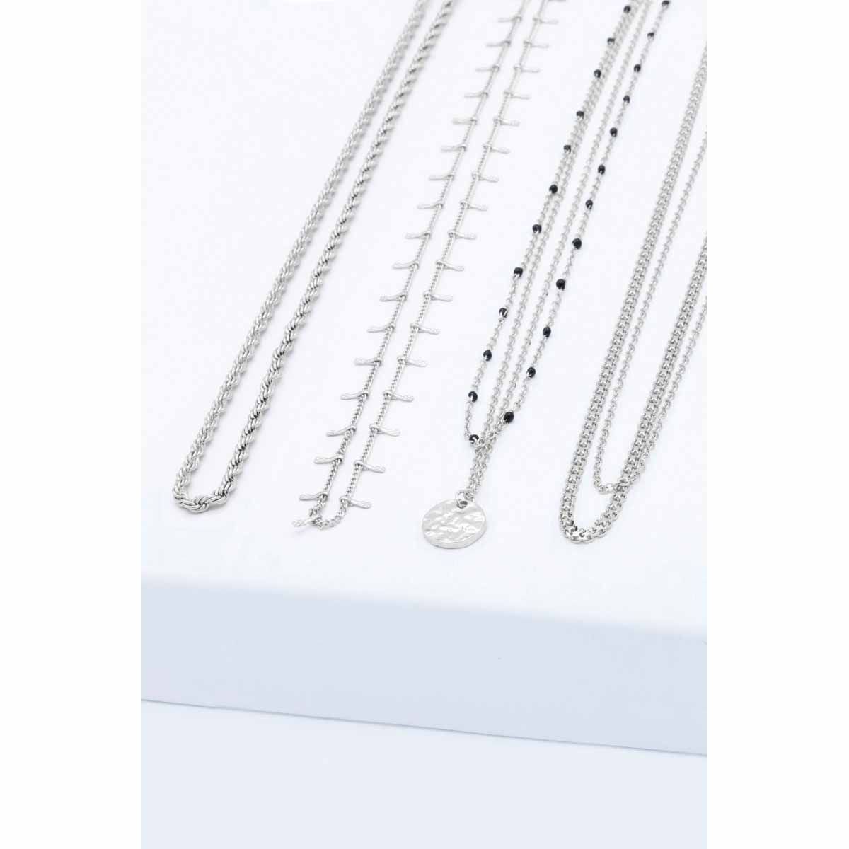 Bougie Bijou BARBE A PAPA Collier argenté