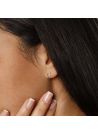 Boucles d'oreilles "Tourbillon" Or Blanc et Diamant