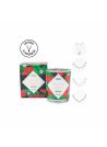Bougie Bijou Collier argenté - Parfum Fraise des bois - 40h