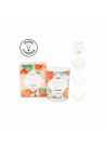 Bougie Bijou Collier doré - Parfum Pêche gourmande - 40h