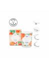 Bougie Bijou Bracelet argenté - Parfum Pêche gourmande - 40h