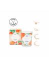 Bougie Bijou Bracelet doré - Parfum Pêche gourmande - 40h