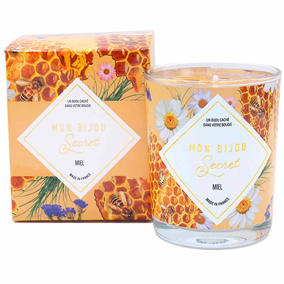Bougie Bijou Bracelet doré - Parfum Miel - 40h Bougie Bijou MIEL Bracelet doré