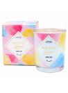 Bougie Bijou Collier argenté - Parfum Barbe à papa - 40h
