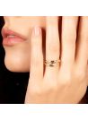 Bague Alliance "Saturna Jaune" Or jaune