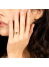 Bague Alliance "Saturna Jaune" Or jaune