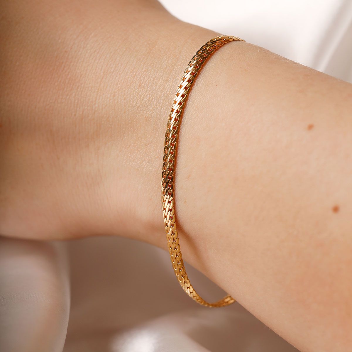 Bracelet Or jaune 375/1000 Bracelet "Miracle" Or jaune