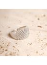Bague "Prodigieuse" Or blanc et Diamants