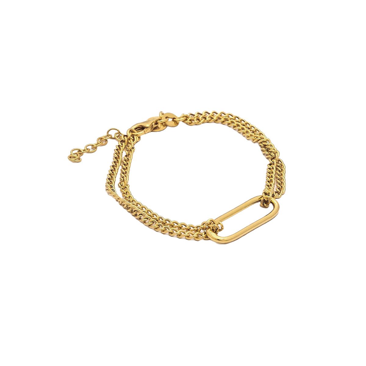 Bracelet " Hypnos " Argent 925 doré
