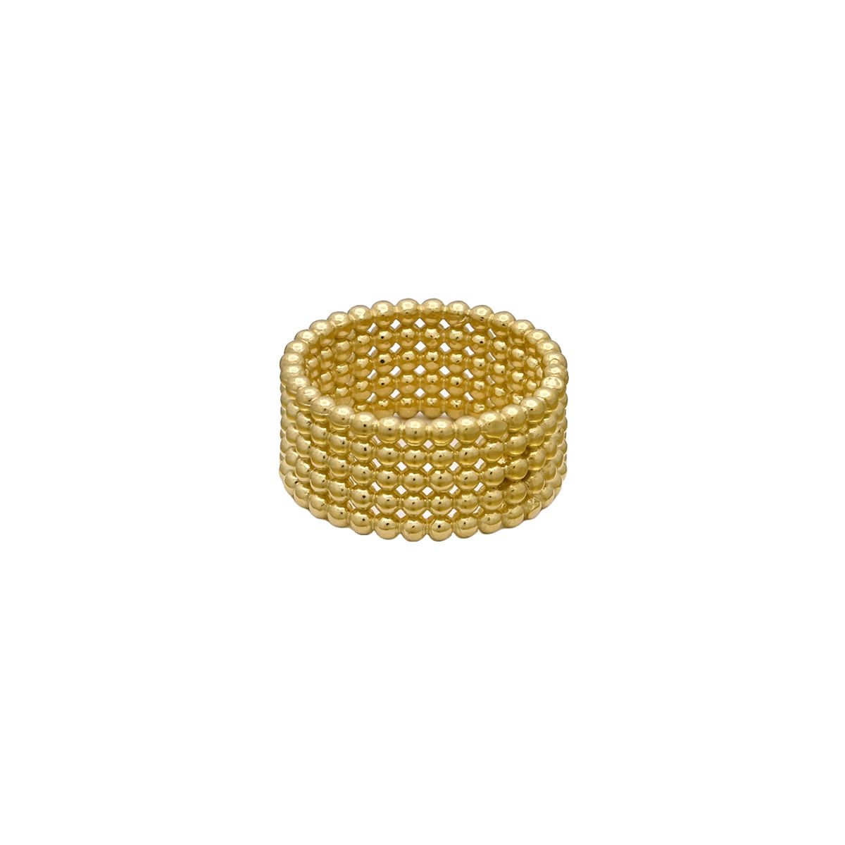Bague " Rana " Argent 925 doré Bague "Astraeus" Argent 925 / 1000 doré