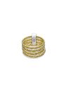 Bague " Alcor " Argent 925 bicolore