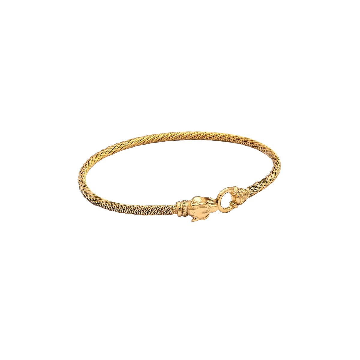 Bracelet " Leto " Argent 925 doré