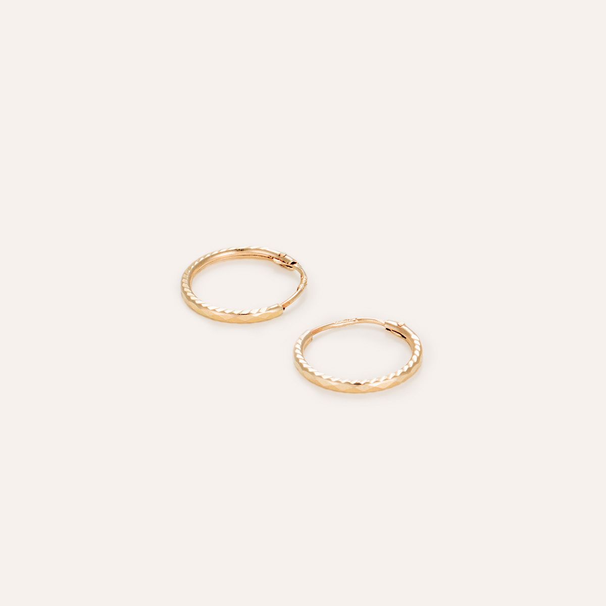 Boucles d'oreilles "Songeuse" Or jaune