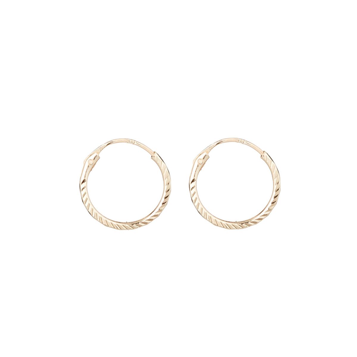 Boucles d'oreilles "Songeuse" Or jaune