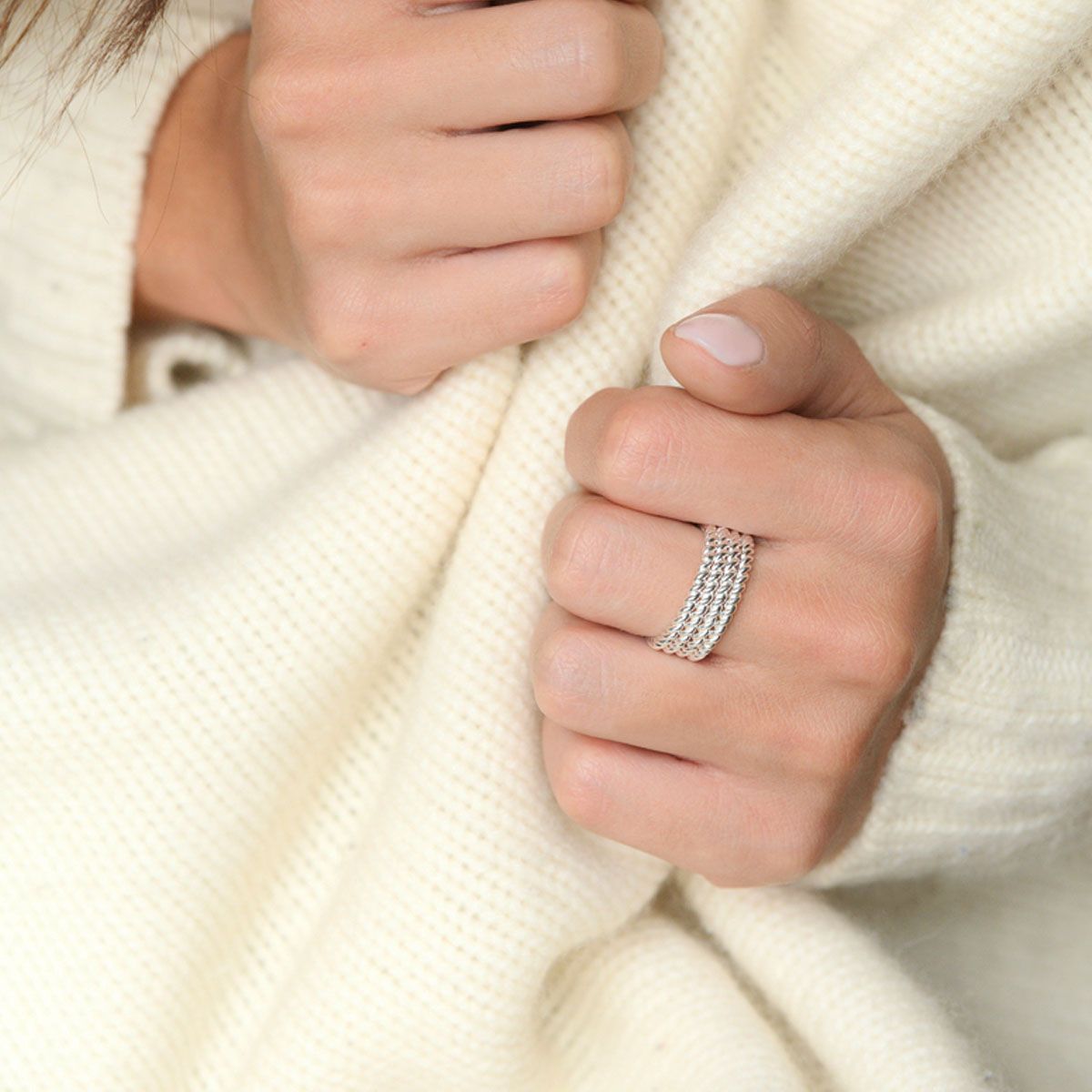 Bague " Rana " Argent 925 Bague "Astraea" Argent 925 / 1000