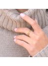 Bague " Sador " Argent 925 doré
