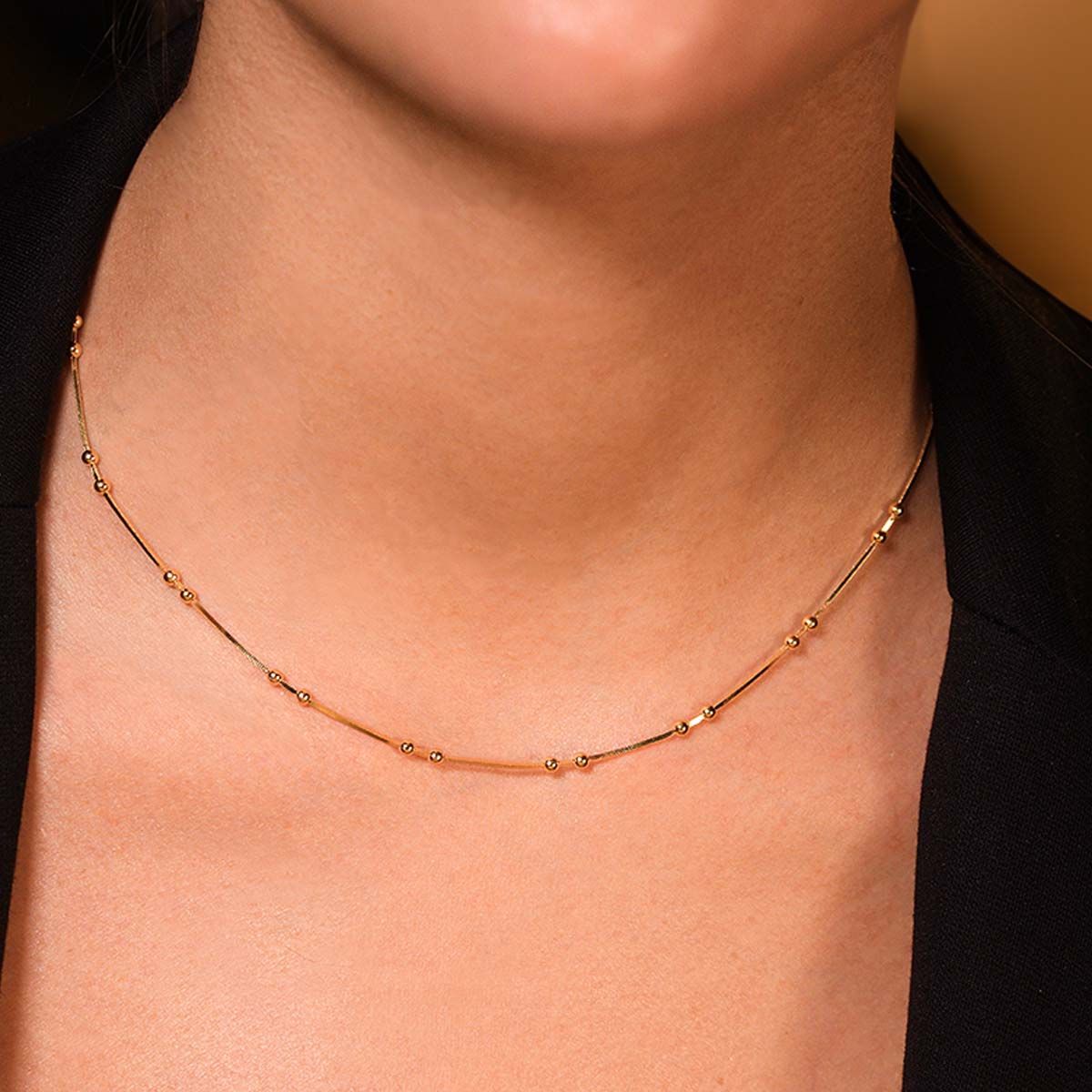 Collier "Oria" Argent 925 doré Collier "Oria" Argent 925 doré