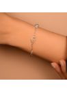 Bracelet " Zephyr " Argent 925