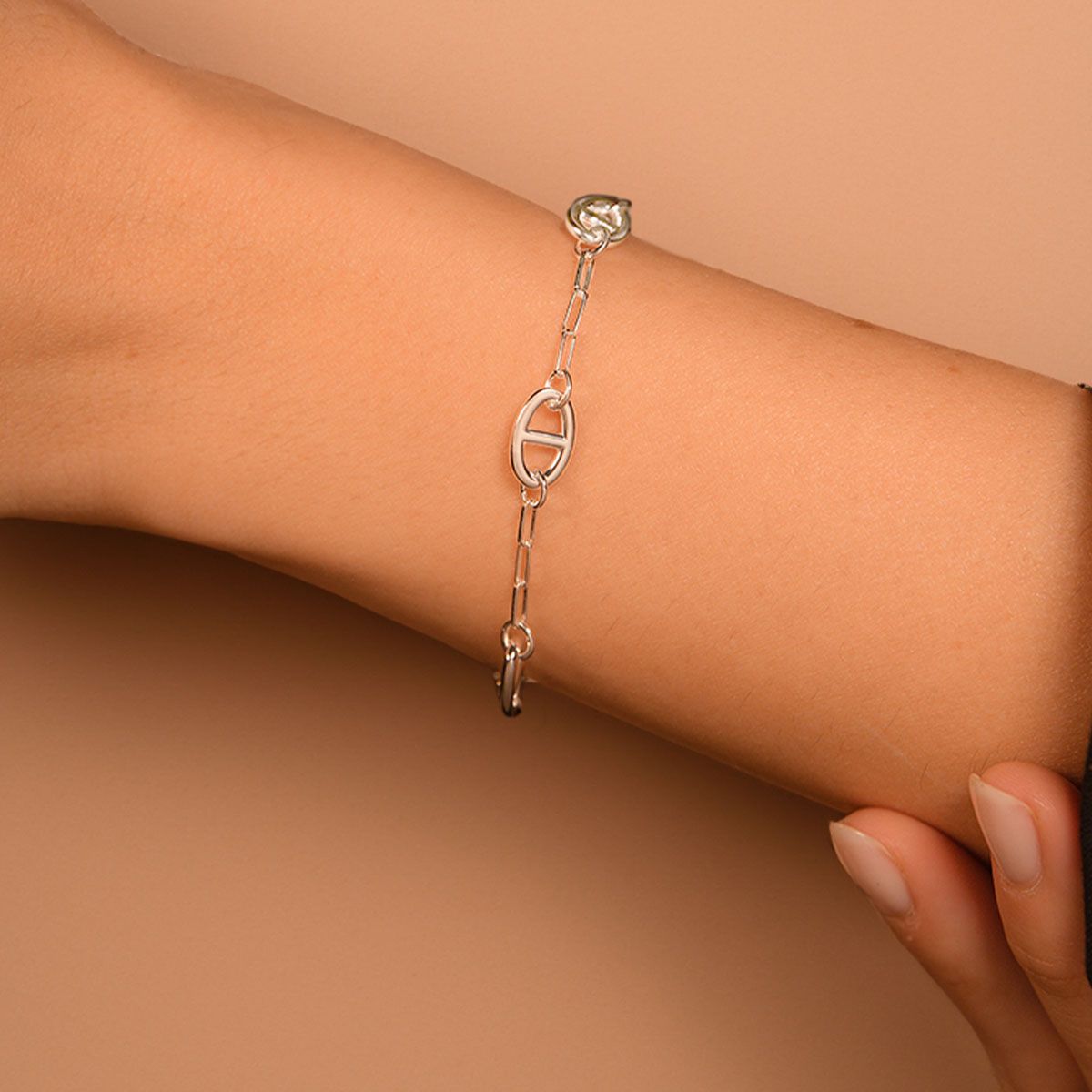 Bracelet " Zephyr " Argent 925 Bracelet "Phobos" Argent 925 / 1000